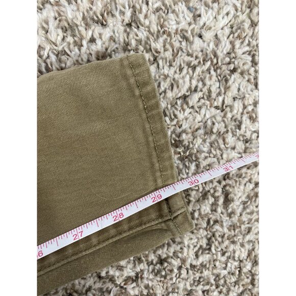 Madewell High Riser Skinny Green Size 28 Tall Jean Pants - Picture 11 of 12